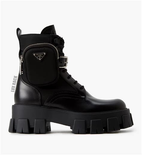 wednesday's prada boots|Prada ankle boots on sale.